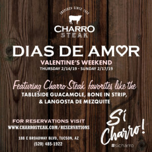 Dias de Amor Valentine's Weekend @ Charrro Steak
